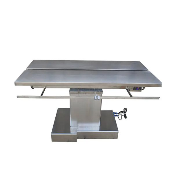 Stainless steel animal V-shaped operating table