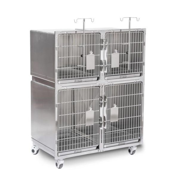 Pets Hospital Veterinary Cages Stainless Steel