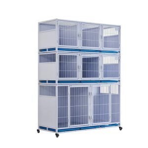 Stainless Steel Pet-showing Dog Cat Cage For Veterinary