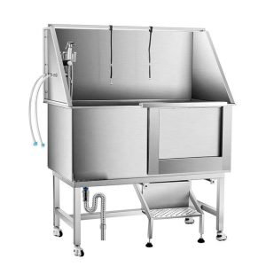 Stainless Steel Dog Grooming Bath Tub