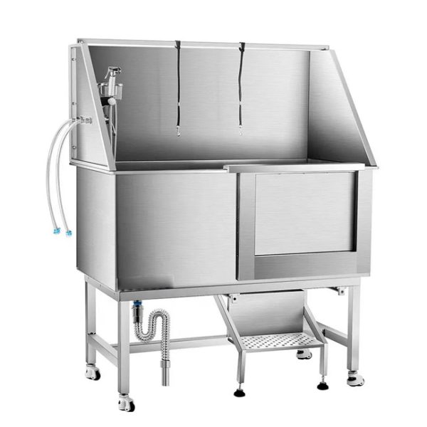 Stainless Steel Dog Grooming Bath Tub